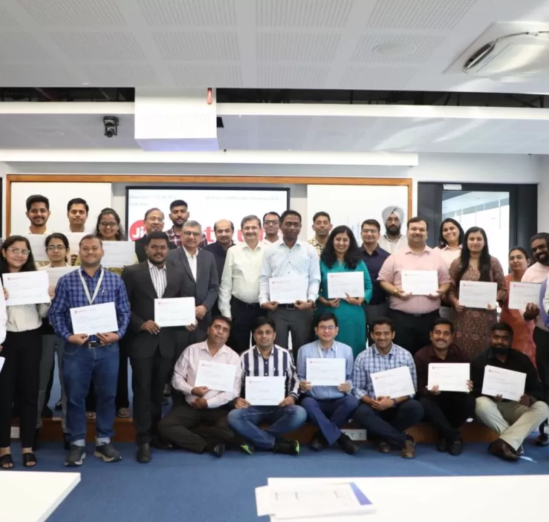 participants with certificates