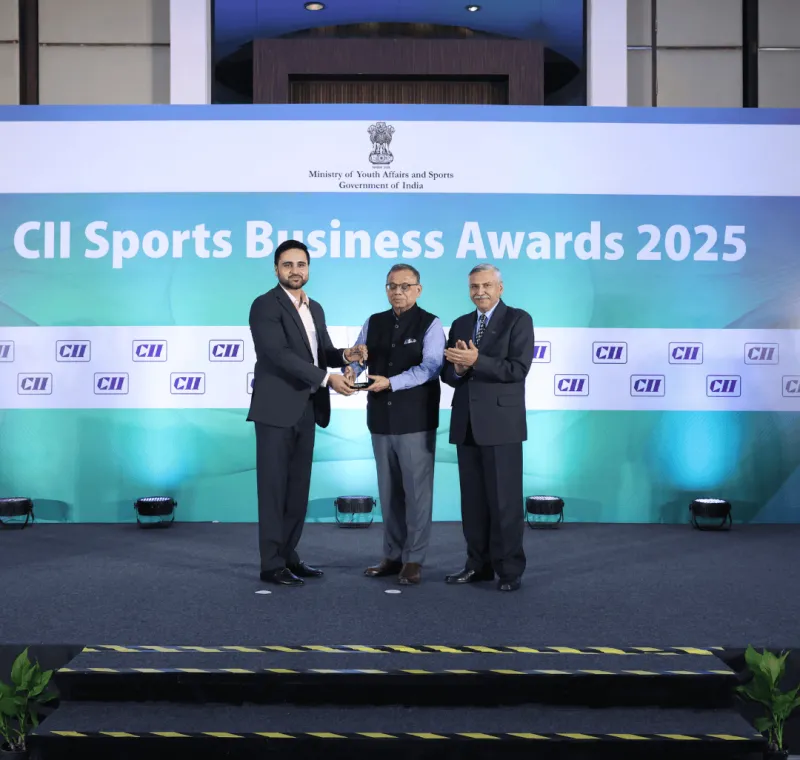 Jio Institute Wins "University Sports Programme of the Year" at CII Sports Business Awards 2025