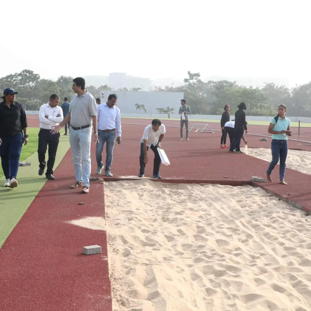 Athletics Coaches Meet at Jio Institute