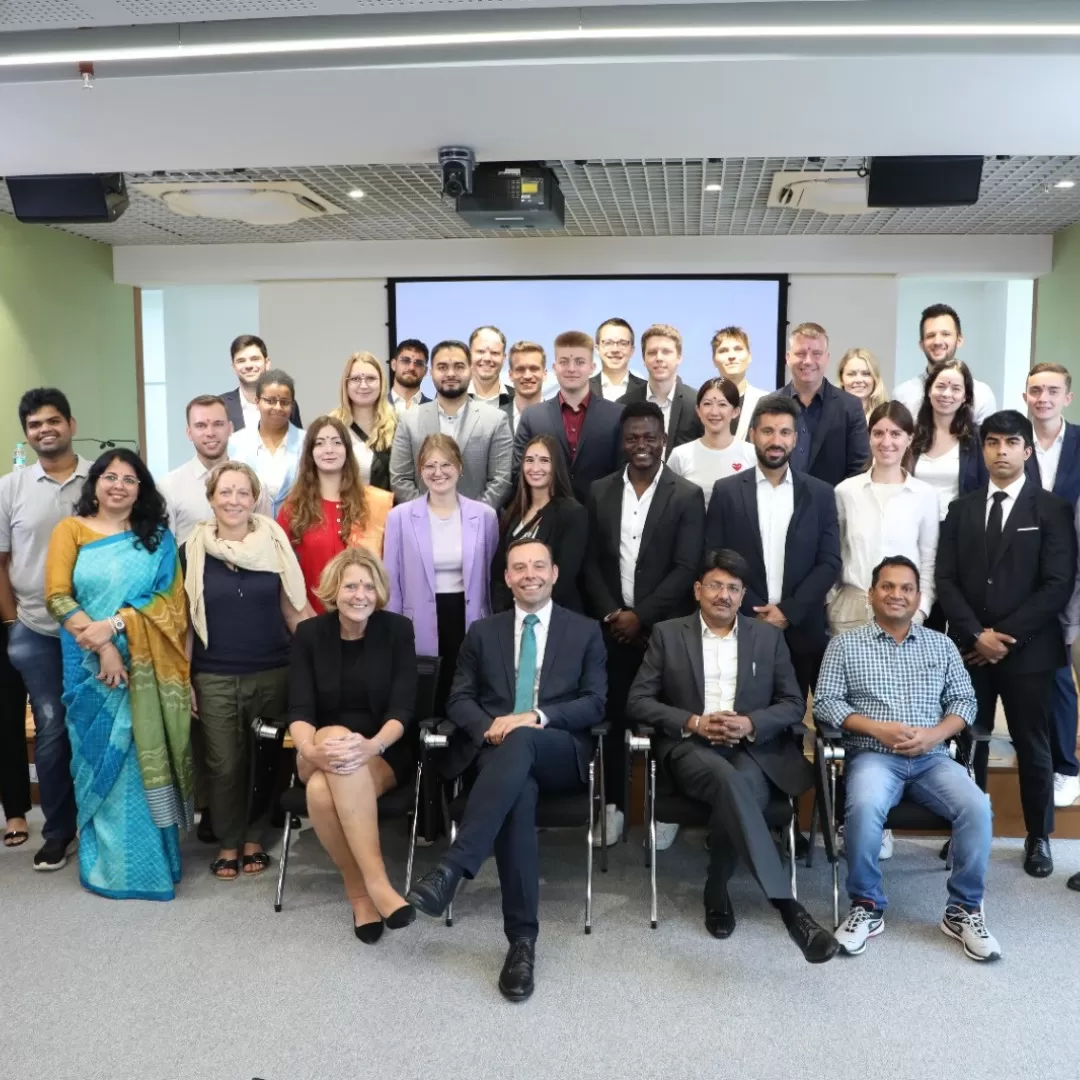 Group image with Mainz University