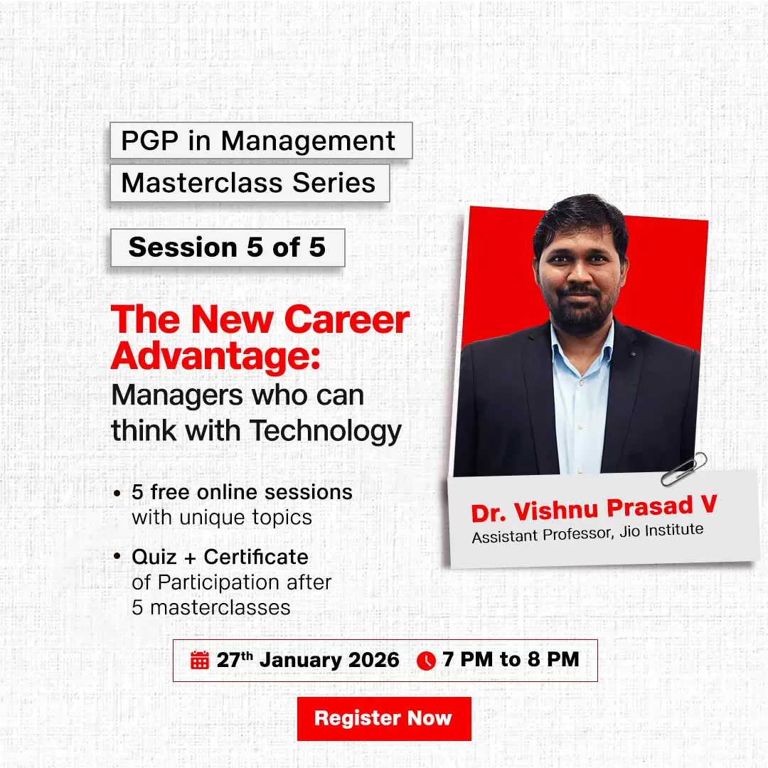 The New Career Advantage: Managers Who Can Think with Technology