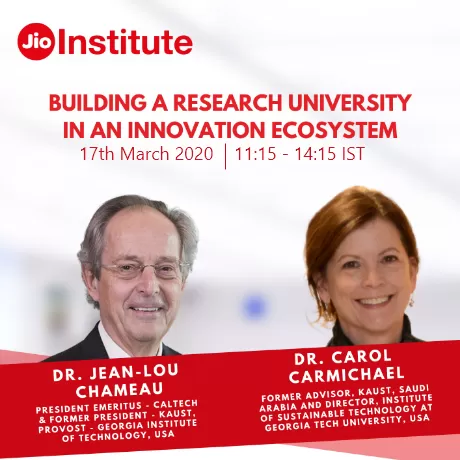 Building a Research University in an Innovation Ecosystem
