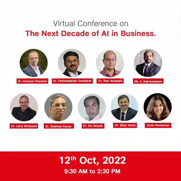 Virtual Conference on the Next Decade of AI in Business