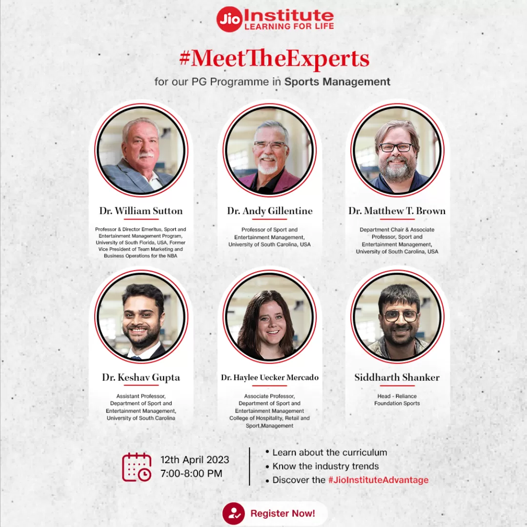 Meet the Experts: PGP in Sports Management