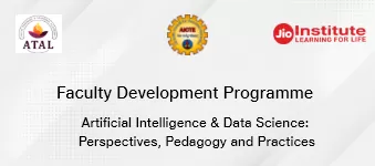 AICTE and Jio Institute FDP on Artificial Intelligence &amp; Data Science